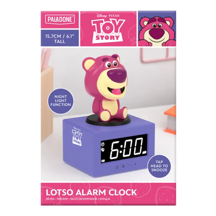 TOY STORY - Lotso - Icon Lamp Budzik 4,7 cala