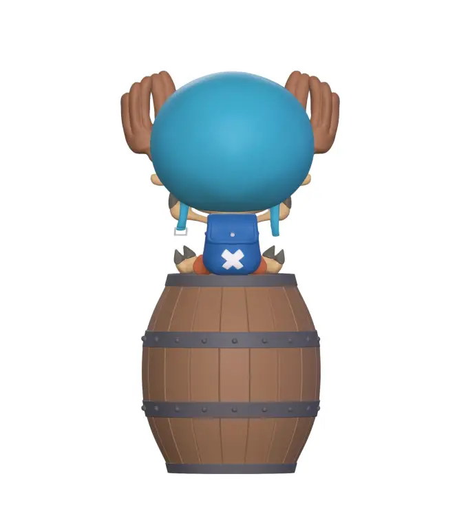 ONE PIECE - Chopper - Podświetlany budzik LED - 7 cali