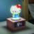 HELLO KITTY - Budzik z ikoną lampy 4,7 cala