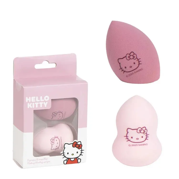 HELLO KITTY - 2 gąbki do blendowania makijażu