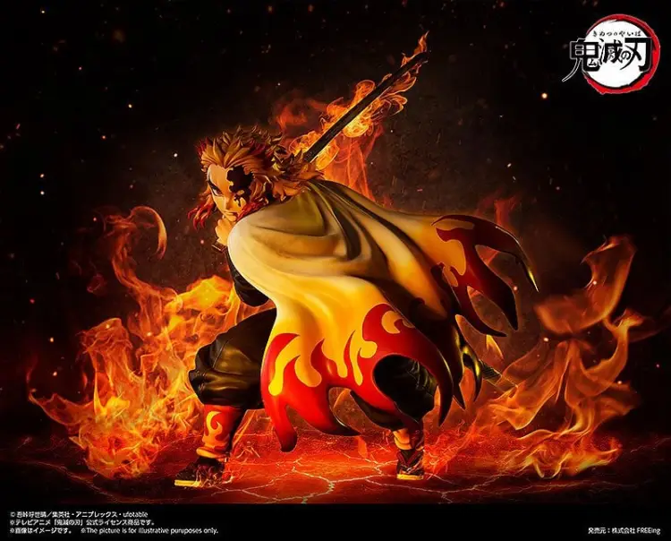 DEMON SLAYER - Kyojuro Rengoku - Statuetka 42cm