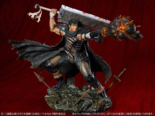 BERSERK - Guts "Czarny szermierz" - statuetka 1/7 26cm