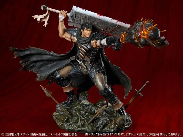 BERSERK - Guts "Czarny szermierz" - statuetka 1/7 26cm