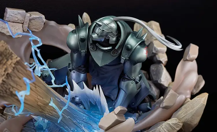 FULL METAL ALCHEMIST - Edward Elric & Alphonse Elric - statuetka 58 cm
