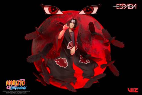 NARUTO SHIPPUDEN - Itachi Uchiha - Statuetka ścienna 25cm