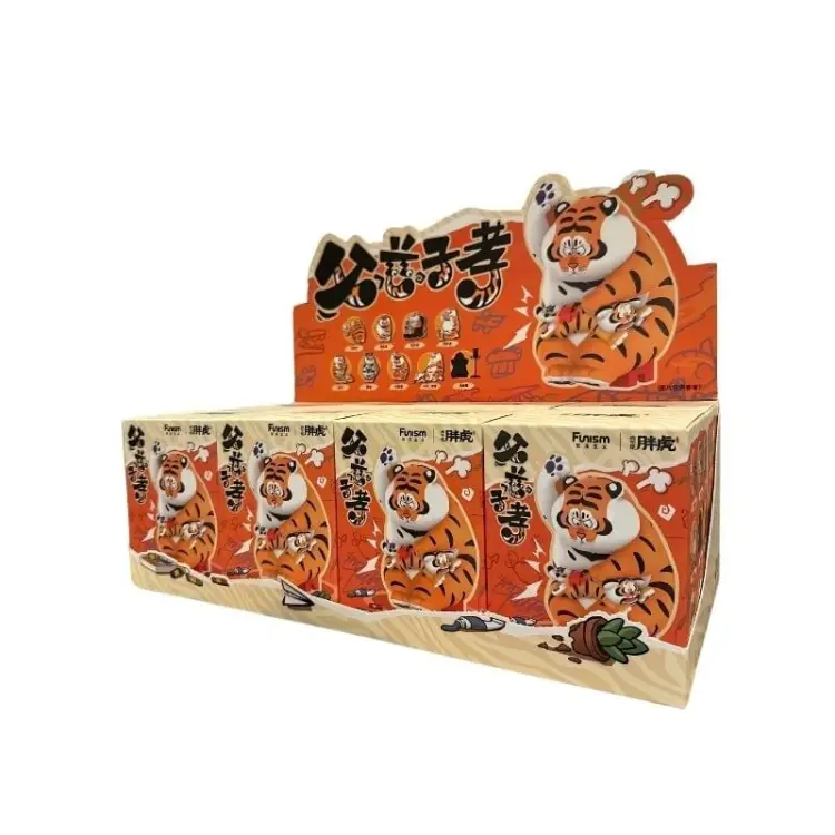 ALEXANDER the Fat Tiger - Roaring Love - Blind Box 8 Zestaw figurek 10 cm