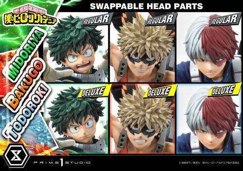 MY HERO ACADEMIA - Midoriya, Bakugo & Todoroki - Statua Deluxe 69 cm