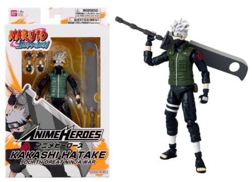 NARUTO -Kakasi Czwarta Wielka Wojna Ninja 8 Fala -Fig. Bohaterowie Anime 17cm