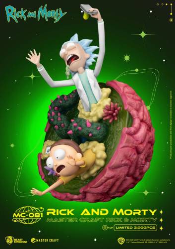 RICK I MORTY - Rick i Morty - Statuetka Master Craft 42 cm