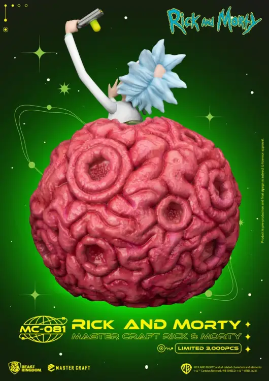 RICK I MORTY - Rick i Morty - Statuetka Master Craft 42 cm