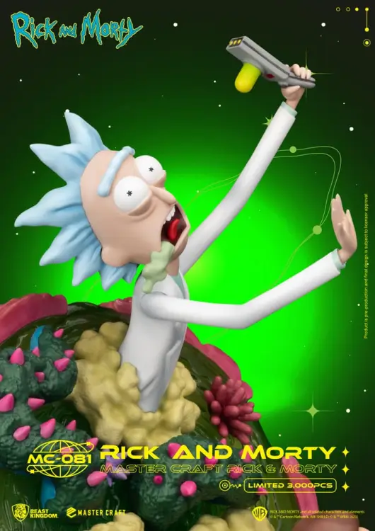 RICK I MORTY - Rick i Morty - Statuetka Master Craft 42 cm