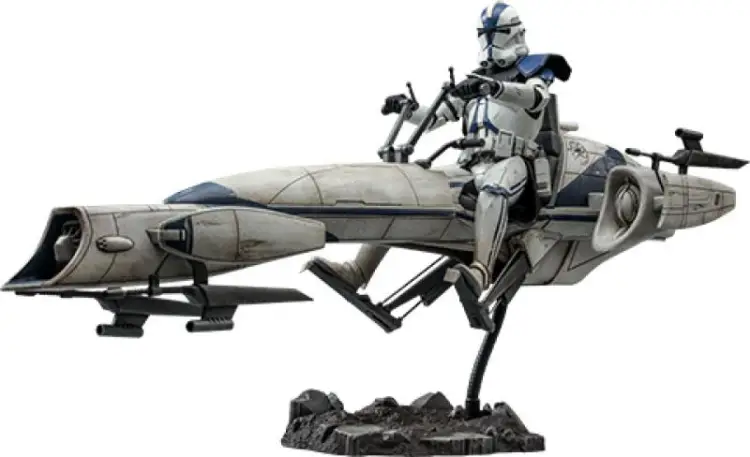 STAR WARS - Komandor Appo i BARC Speeder - Figurka akcji 30 cm
