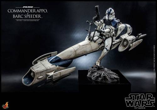 STAR WARS - Komandor Appo i BARC Speeder - Figurka akcji 30 cm