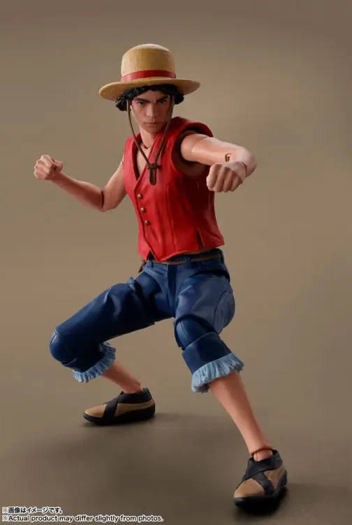 ONE PIECE NETFLIX - Monkey D.Luffy - Figurka S.H. Figuarts 14 cm