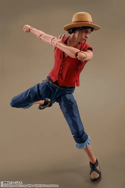 ONE PIECE NETFLIX - Monkey D.Luffy - Figurka S.H. Figuarts 14 cm