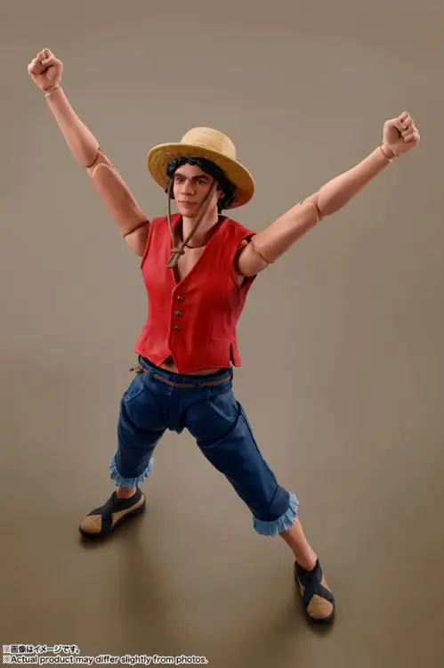 ONE PIECE NETFLIX - Monkey D.Luffy - Figurka S.H. Figuarts 14 cm