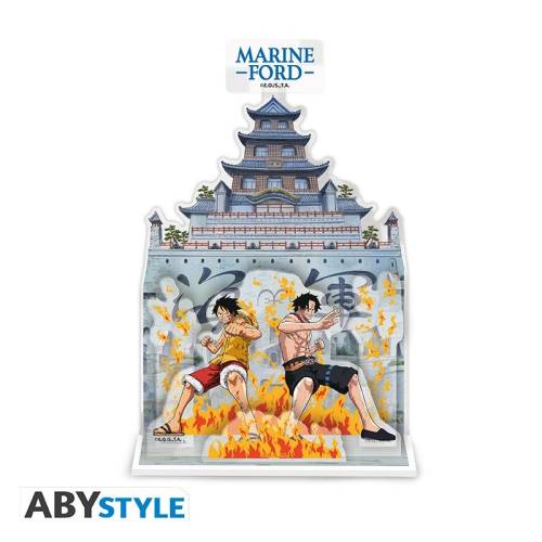 ONE PIECE - Marineford - akrylowa diorama