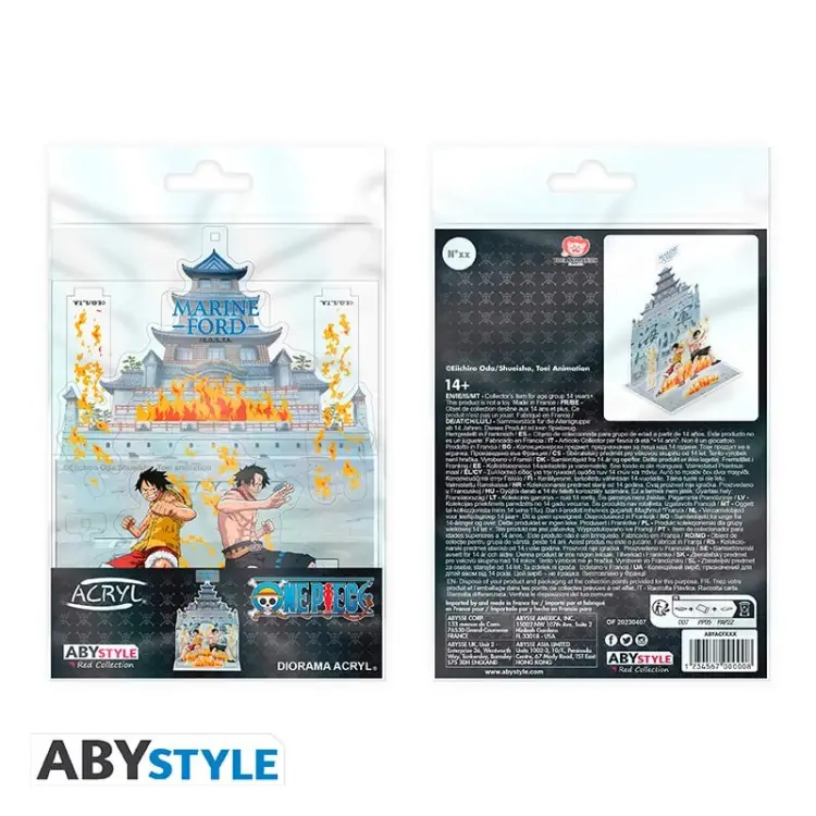 ONE PIECE - Marineford - akrylowa diorama