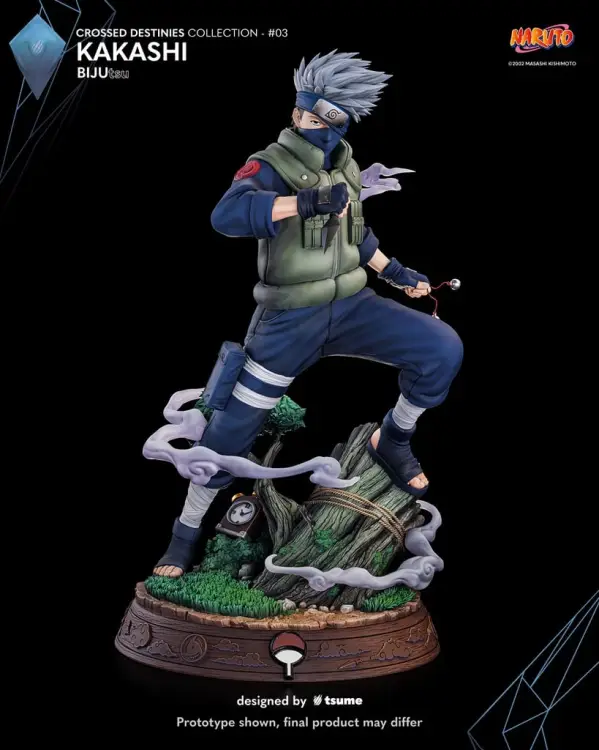 NARUTO - Kakashi - Statua Pvc/Metal/Poliresin 1/4 By Tsume 51cm