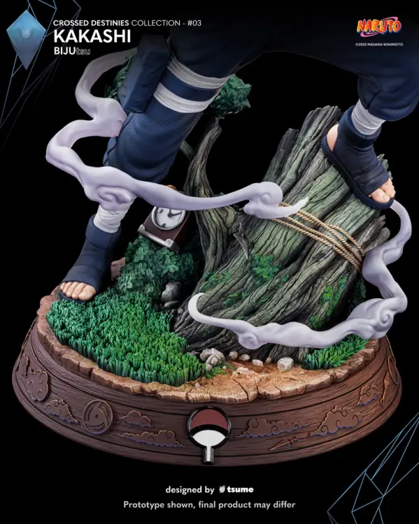 NARUTO - Kakashi - Statua Pvc/Metal/Poliresin 1/4 By Tsume 51cm