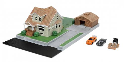 FAST & FURIOUS - Diorama domu Nano Dom Toretto