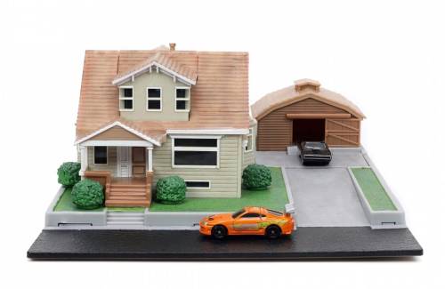FAST & FURIOUS - Diorama domu Nano Dom Toretto