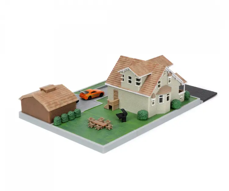 FAST & FURIOUS - Diorama domu Nano Dom Toretto