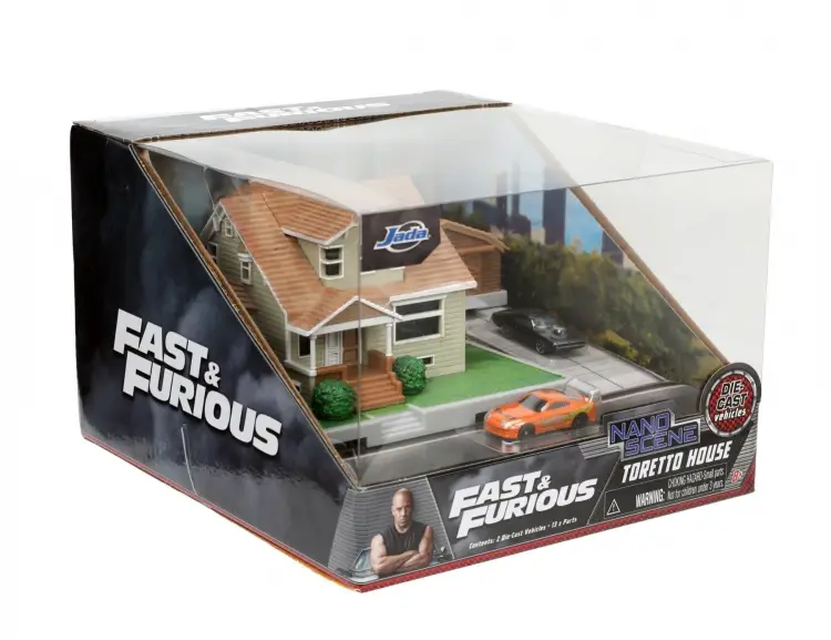 FAST & FURIOUS - Diorama domu Nano Dom Toretto