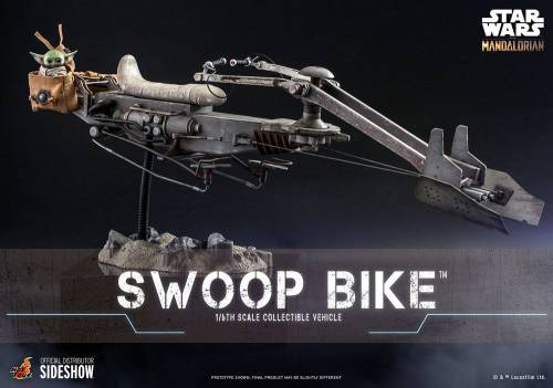 STAR WARS - Swoop Bike (Mandalorianin) - statuetka pojazdu 59 cm