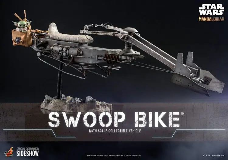 STAR WARS - Swoop Bike (Mandalorianin) - statuetka pojazdu 59 cm
