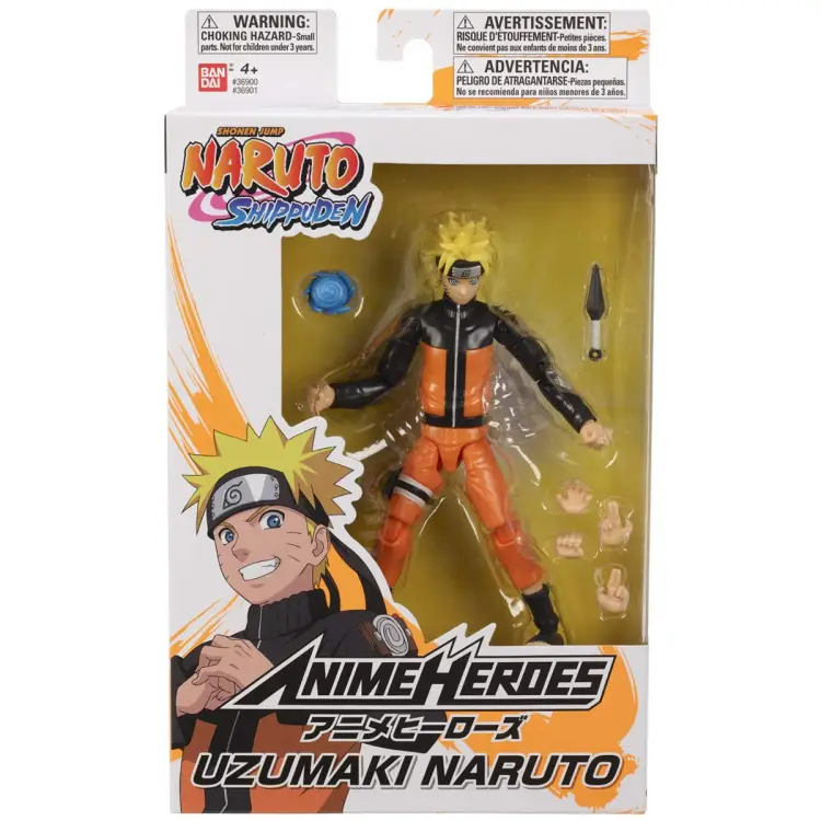 NARUTO - Uzumaki Naruto - Figurka Anime Heroes 17cm