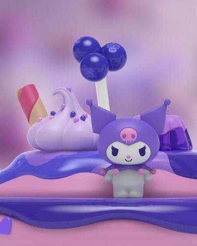 HELLO KITTY - Sanrio Kuromi - Figurka Kandyland 12 cm