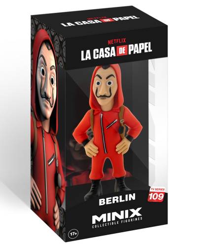 MONEY HEIST - Berlin z maską - Figurka Minix 12 cm