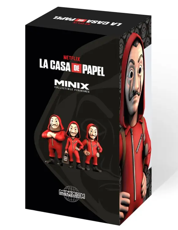 MONEY HEIST - Berlin z maską - Figurka Minix 12 cm