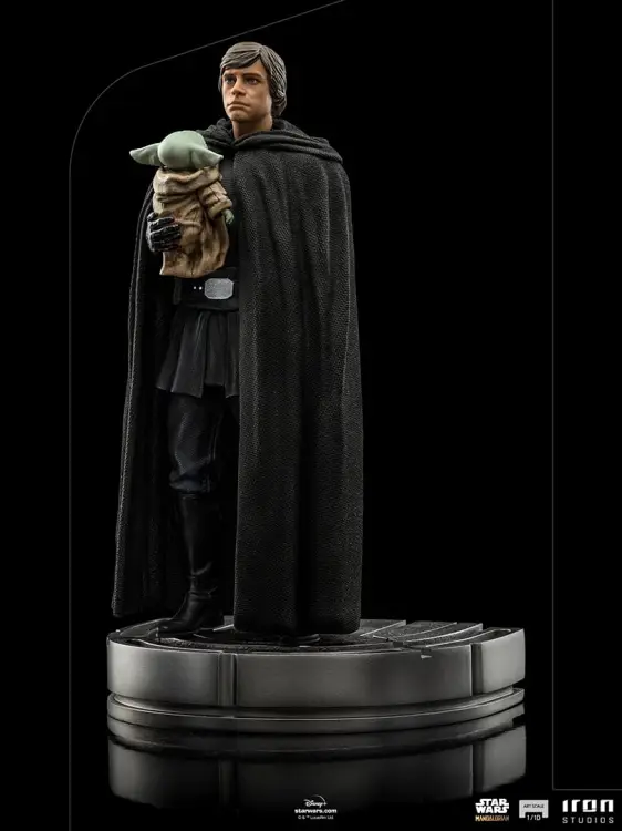 STAR WARS - Luke Skywalker i Grogu - Statuetka ArtScale 1/10 21 cm