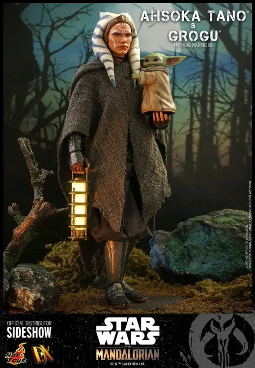 THE MANDALORIAN - Ahsoka i Grogu - Zestaw 2 figurek akcji 29 cm