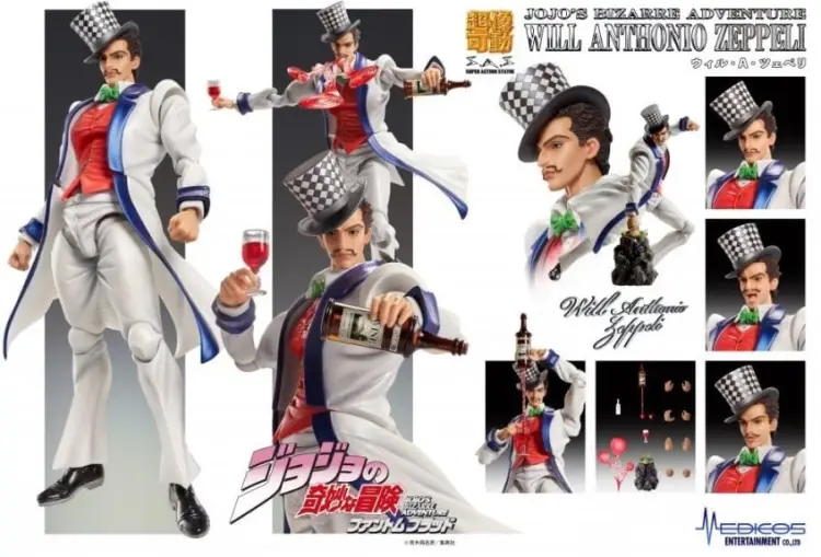JOJO PART 1 - Will Anthonio Zeppeli - Figurka Chozokado 16 cm