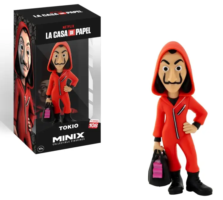 MONEY HEIST - Tokio z maską - Figurka Minix 12 cm