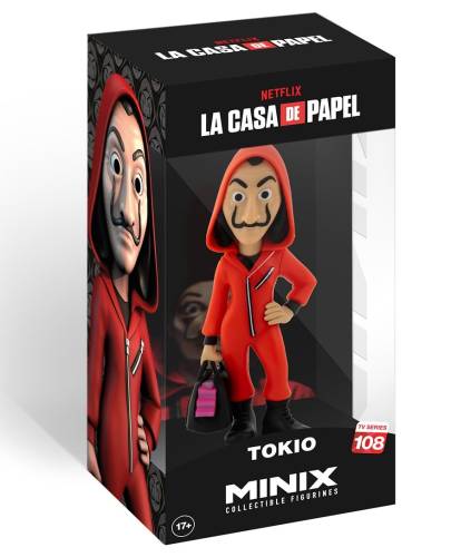 MONEY HEIST - Tokio z maską - Figurka Minix 12 cm