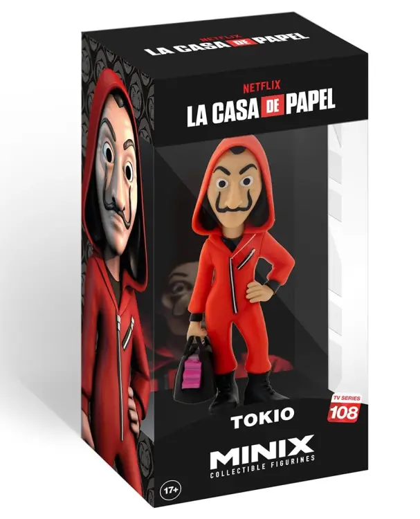 MONEY HEIST - Tokio z maską - Figurka Minix 12 cm