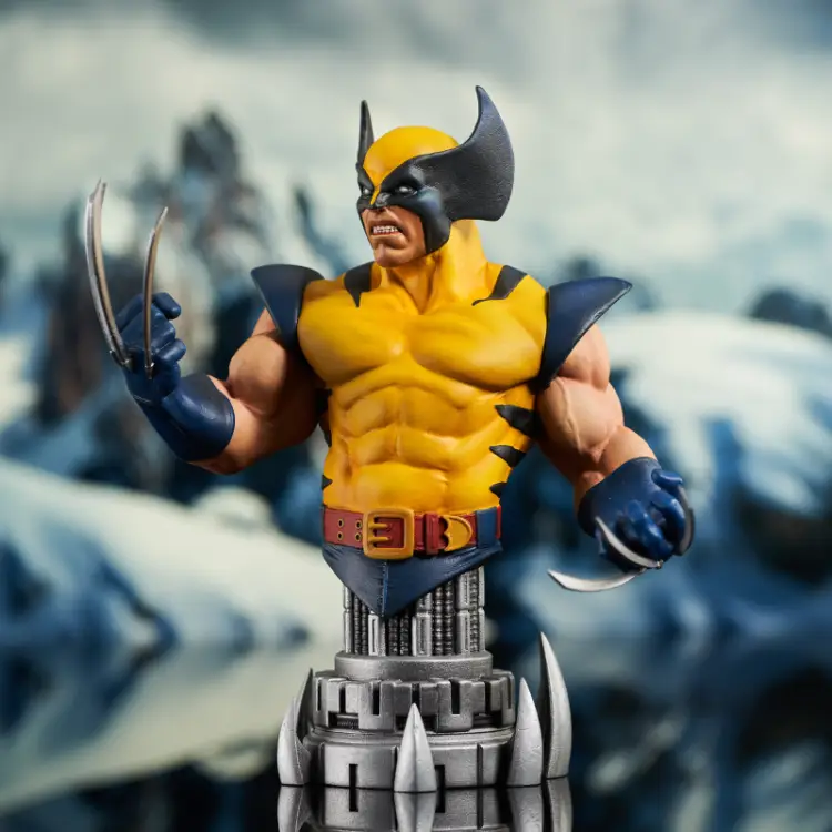 MARVEL - Wolverine (żółty strój) - mini popiersie 2024 SDCC 12,7 cm