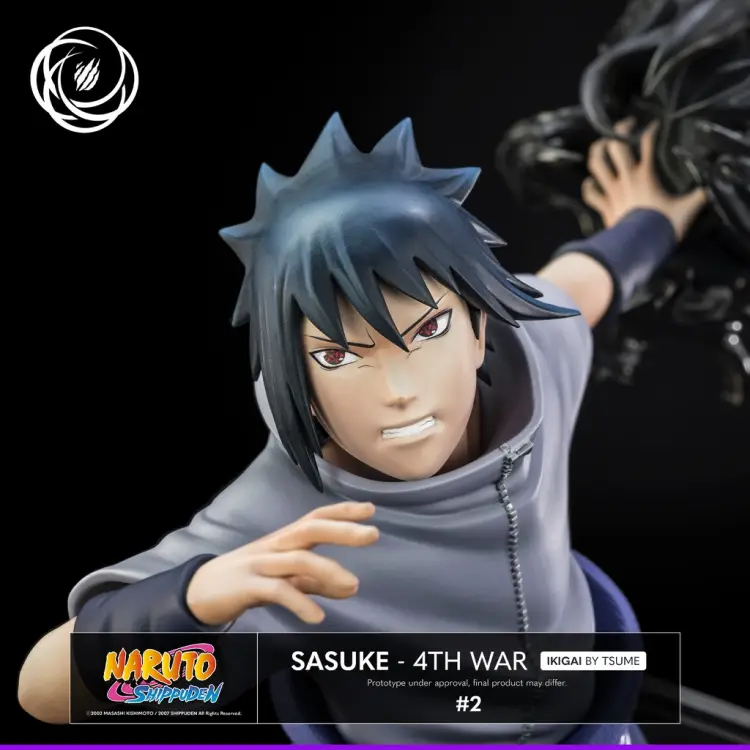 NARUTO - Sasuke Uchiwa Ikigai - 4th War - żywiczna statuetka 1/6 autorstwa Tsume