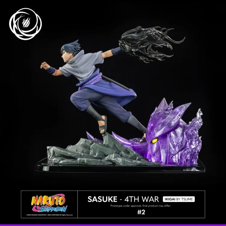 NARUTO - Sasuke Uchiwa Ikigai - 4th War - żywiczna statuetka 1/6 autorstwa Tsume