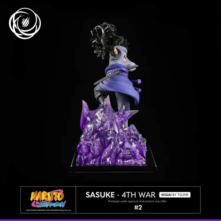 NARUTO - Sasuke Uchiwa Ikigai - 4th War - żywiczna statuetka 1/6 autorstwa Tsume