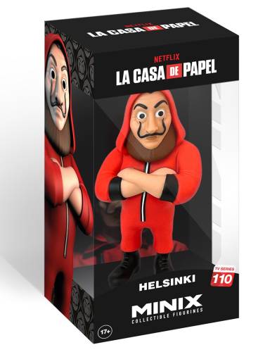 MONEY HEIST - Helsinki z maską - figurka Minix 12 cm