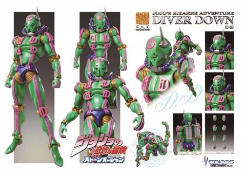 JOJO PART 6 - Diver Down - Figurka Super Action Chozokado 16 cm