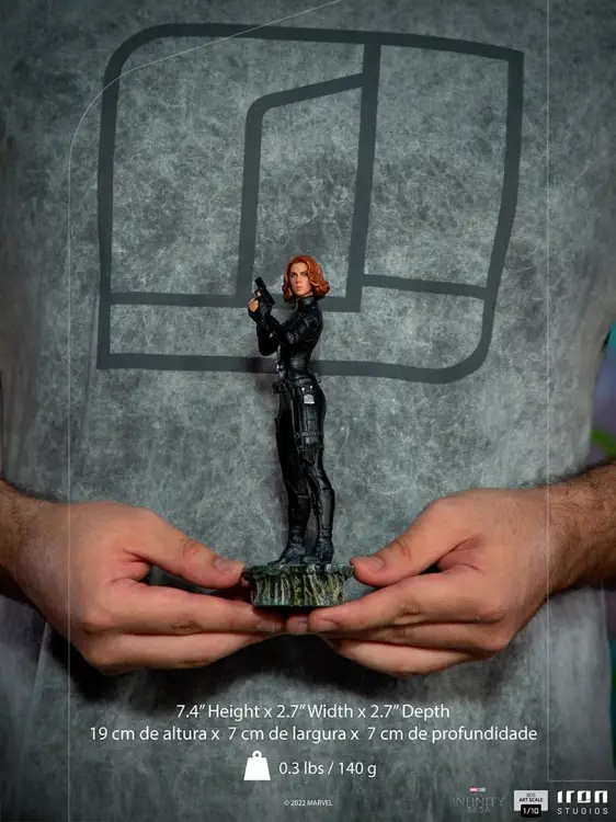 INFINITY SAGA - Black Widow battle NY - Statua BDS Art Skala 1/10 19 cm