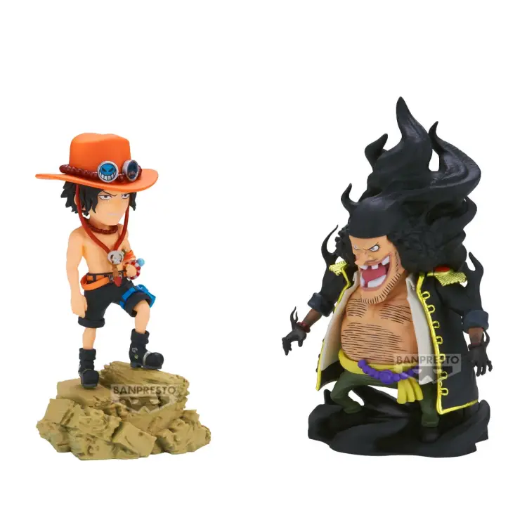 ONE PIECE - Ace VS Marshall D. Teach - Figurka WCF Log Stories 8cm