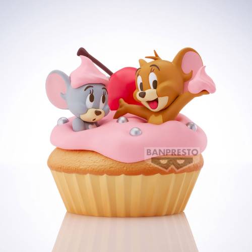 TOM & JERRY - Jerry & Tuffy - Figurka duża z miękkiego winylu 11 cm