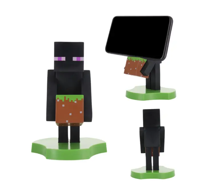 MINECRAFT - Enderman - Kontroler "Holdem" i obsługa telefonu - 11 cm